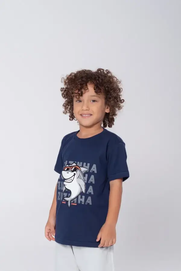 T-SHIRT COM SILK INF