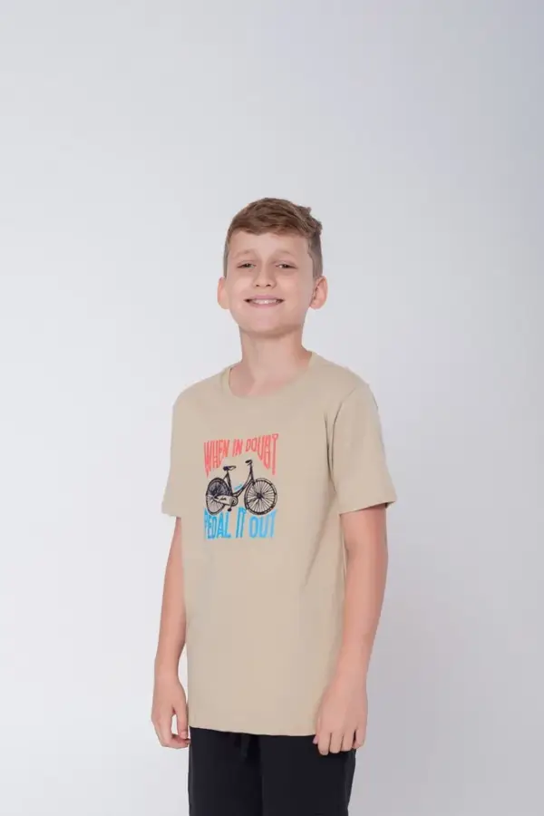 T-SHIRT COM SILK JUV.